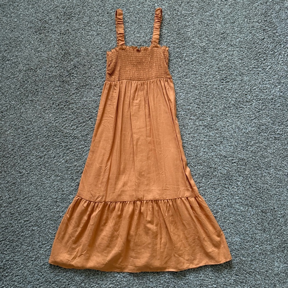NWOT [Size: S] Urban Outfitters Urban Renewal Eco Smocked Dress - Picture 3 of 3